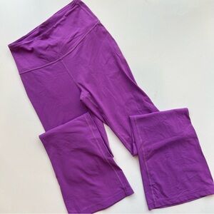 lululemon athletica Purple Boot Cut Yoga Pants